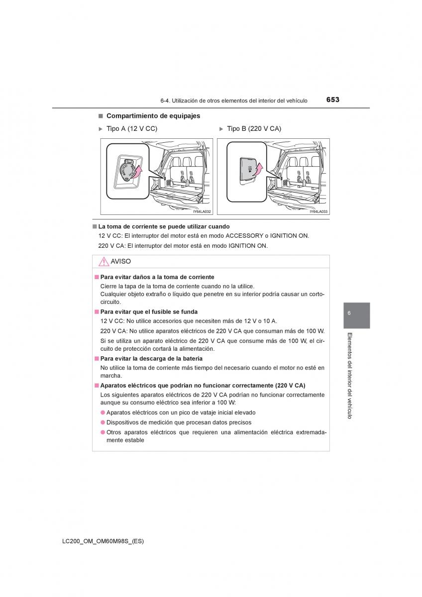 Toyota Land Cruiser J200 manual del propietario / page 653