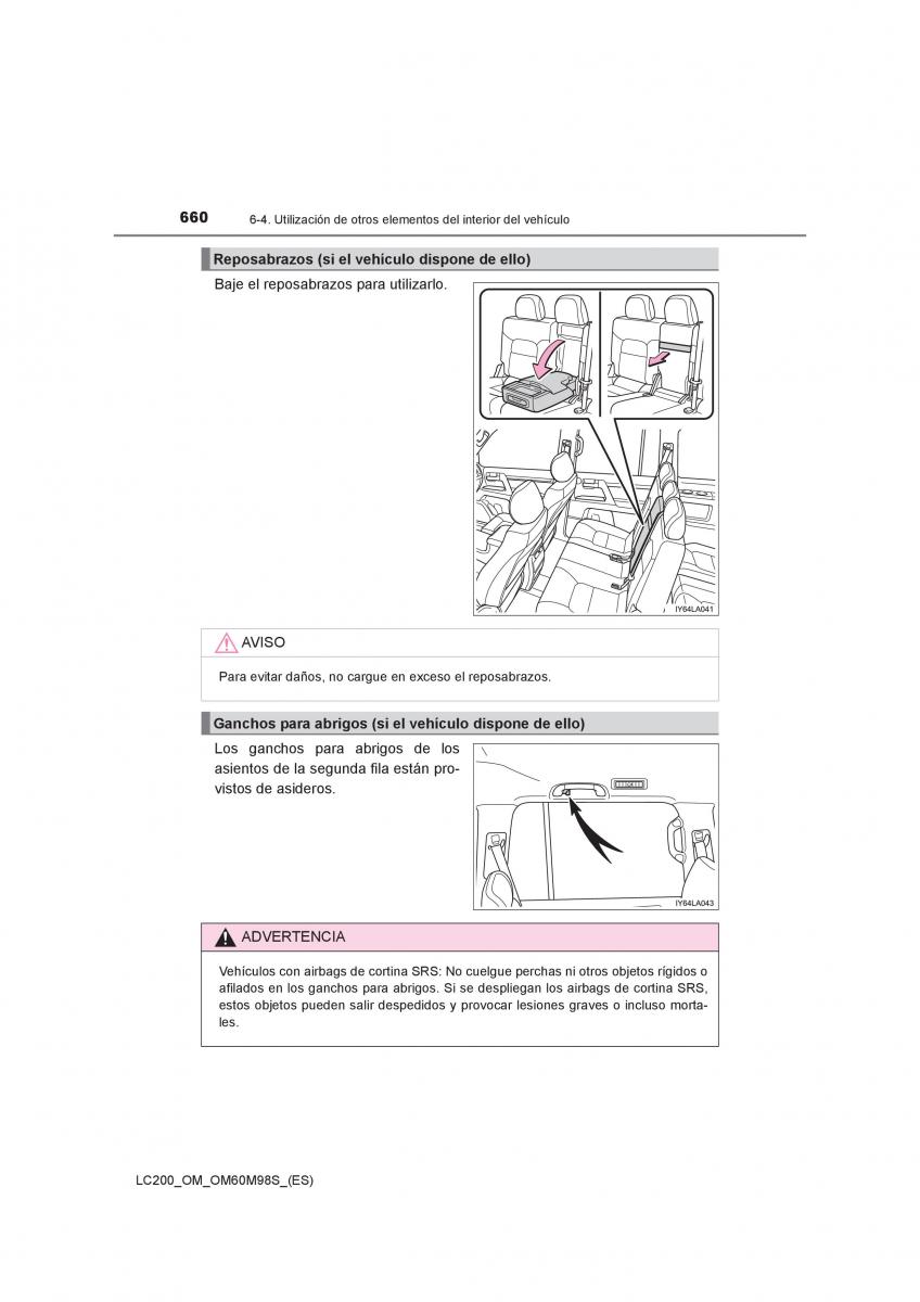 Toyota Land Cruiser J200 manual del propietario / page 660