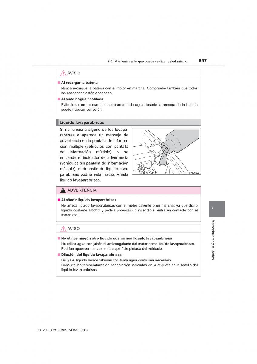 Toyota Land Cruiser J200 manual del propietario / page 697