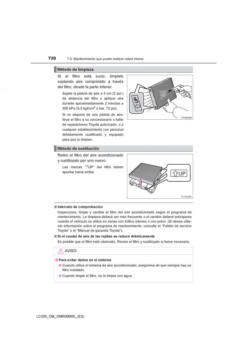 Toyota Land Cruiser J200 manual del propietario / page 720