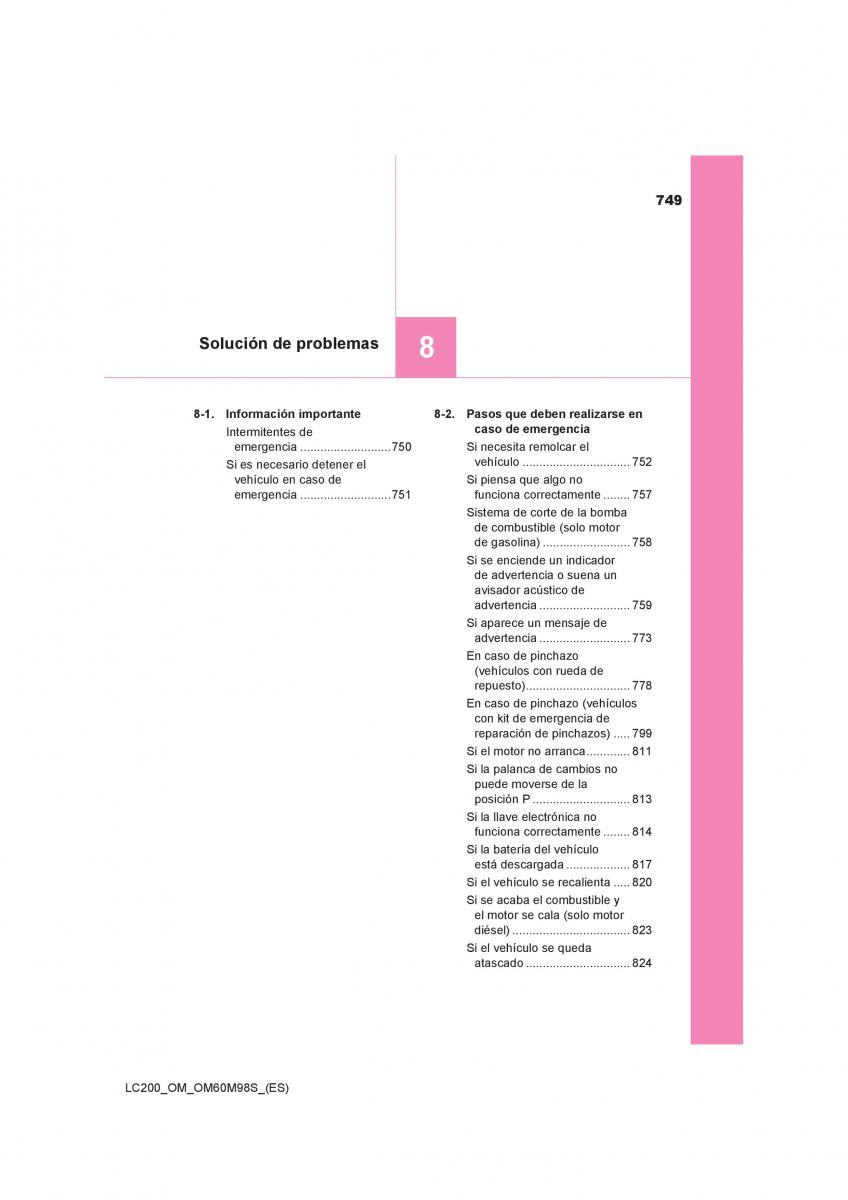 Toyota Land Cruiser J200 manual del propietario / page 749