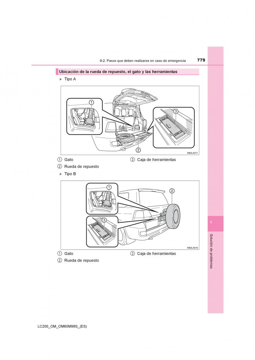 Toyota Land Cruiser J200 manual del propietario / page 779