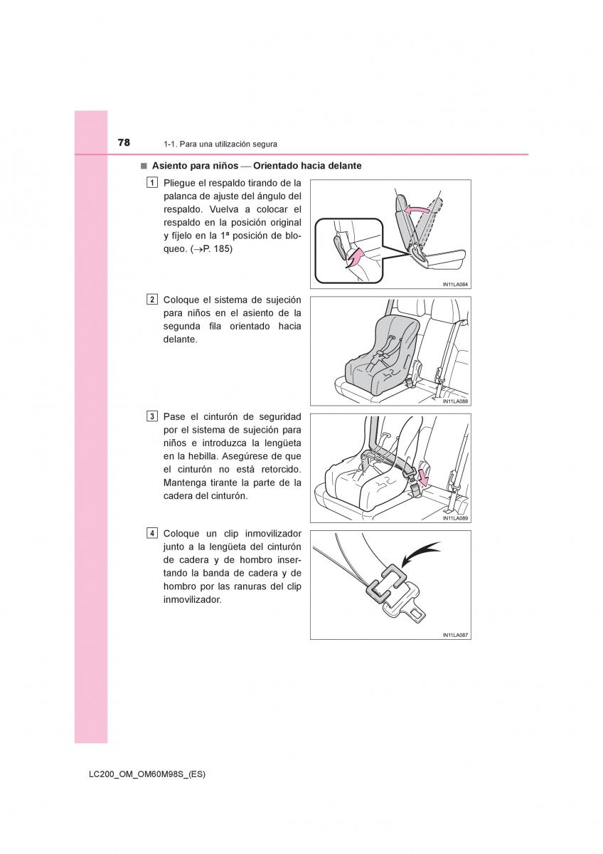 Toyota Land Cruiser J200 manual del propietario / page 78