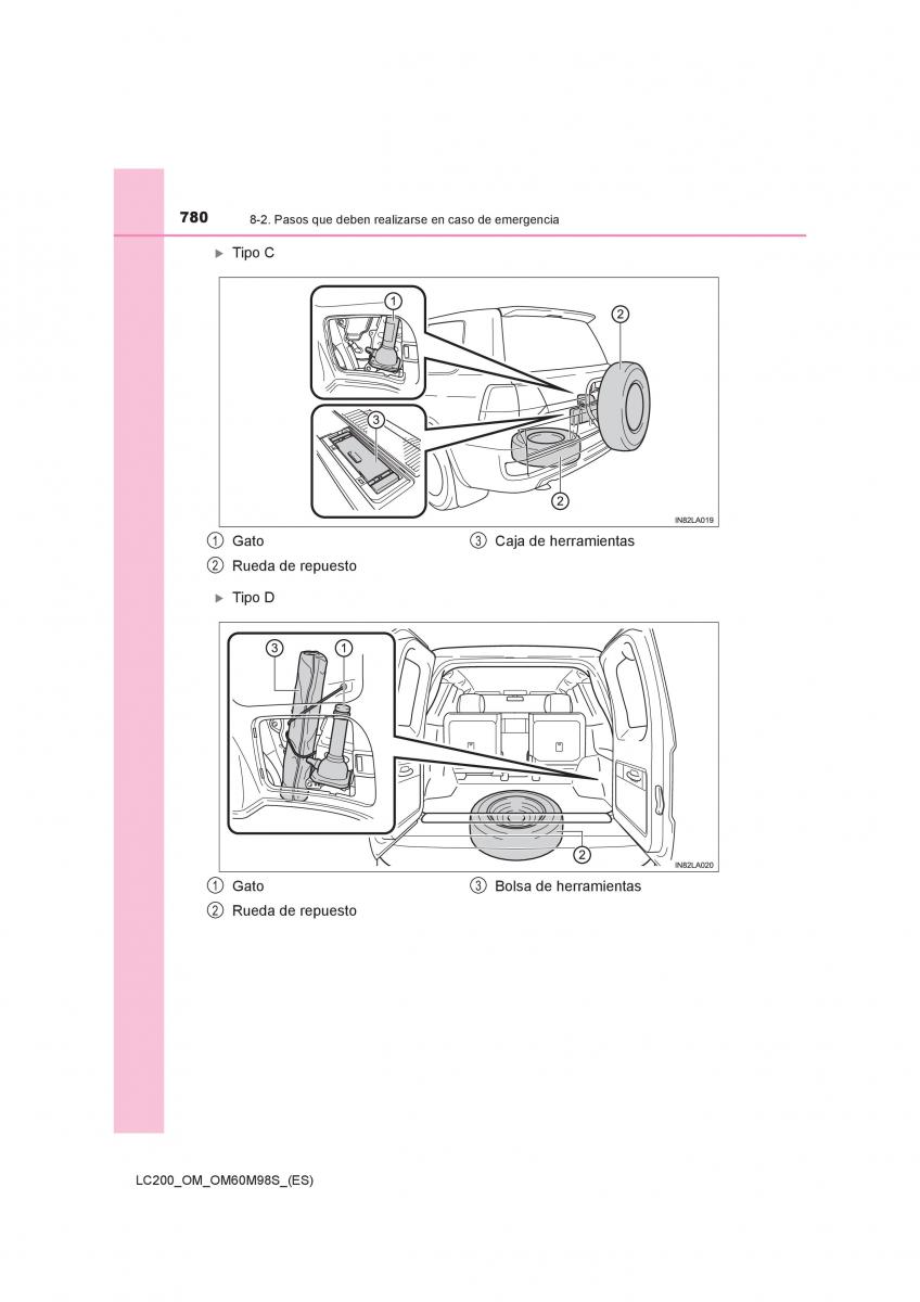 Toyota Land Cruiser J200 manual del propietario / page 780