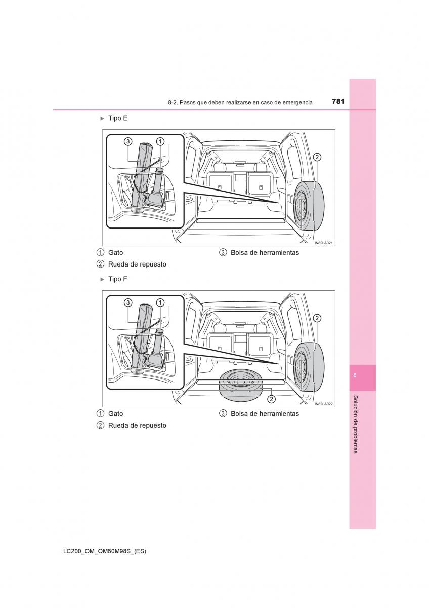 Toyota Land Cruiser J200 manual del propietario / page 781