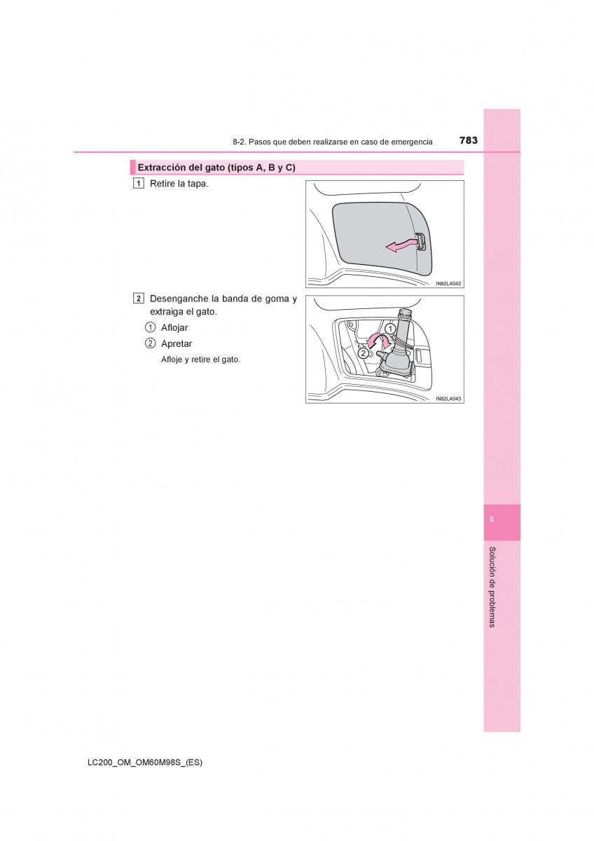 Toyota Land Cruiser J200 manual del propietario / page 783