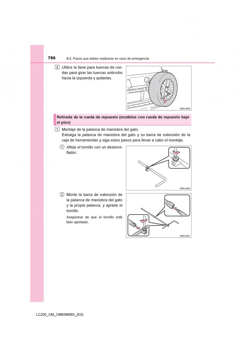 Toyota Land Cruiser J200 manual del propietario / page 786