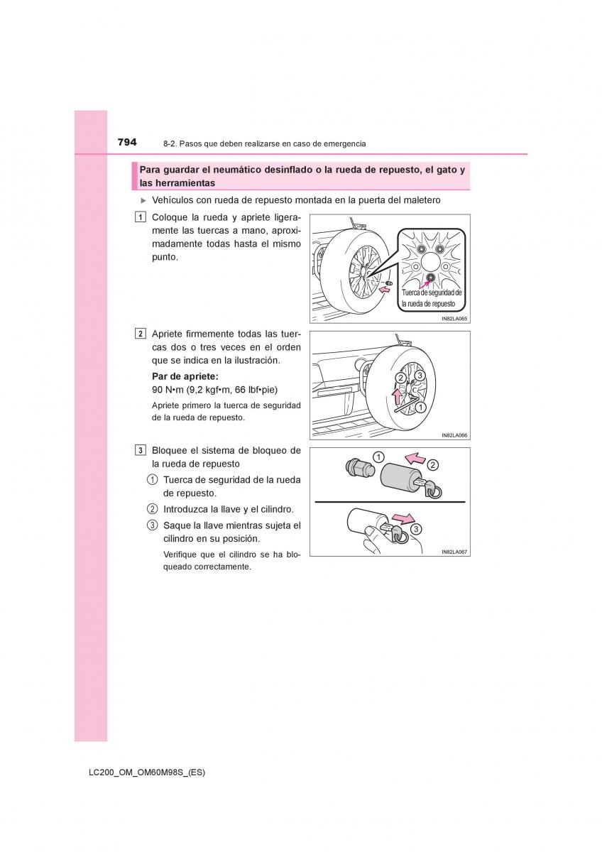 Toyota Land Cruiser J200 manual del propietario / page 794