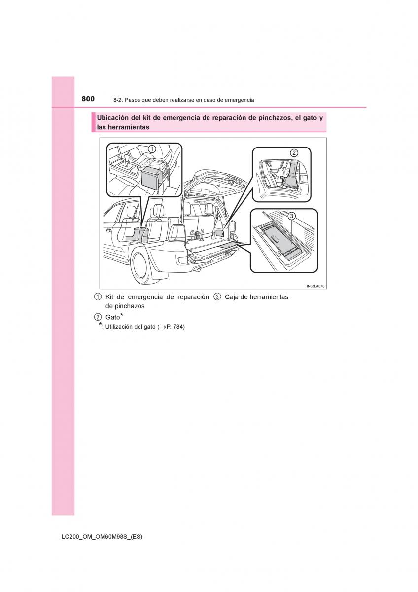 Toyota Land Cruiser J200 manual del propietario / page 800