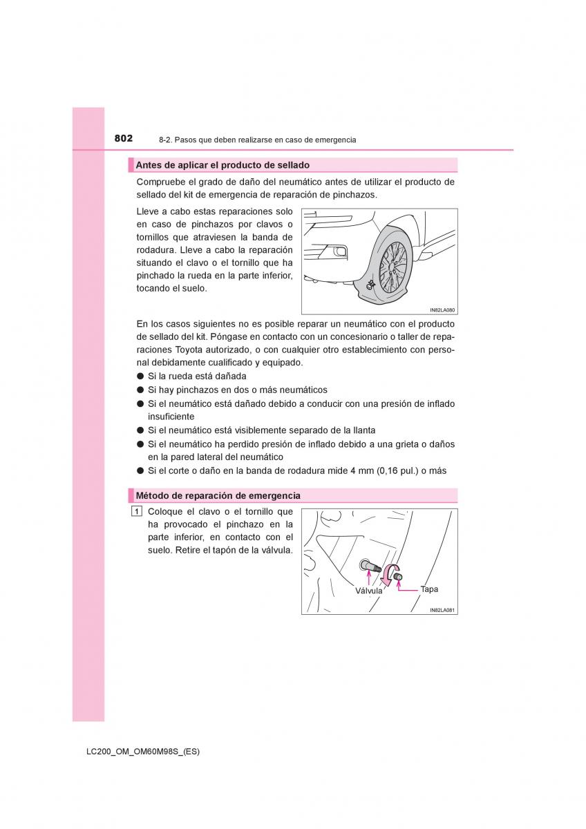 Toyota Land Cruiser J200 manual del propietario / page 802