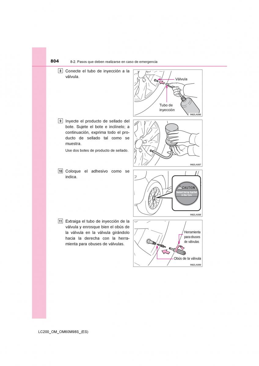 Toyota Land Cruiser J200 manual del propietario / page 804