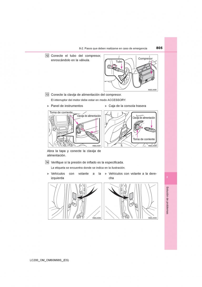 Toyota Land Cruiser J200 manual del propietario / page 805