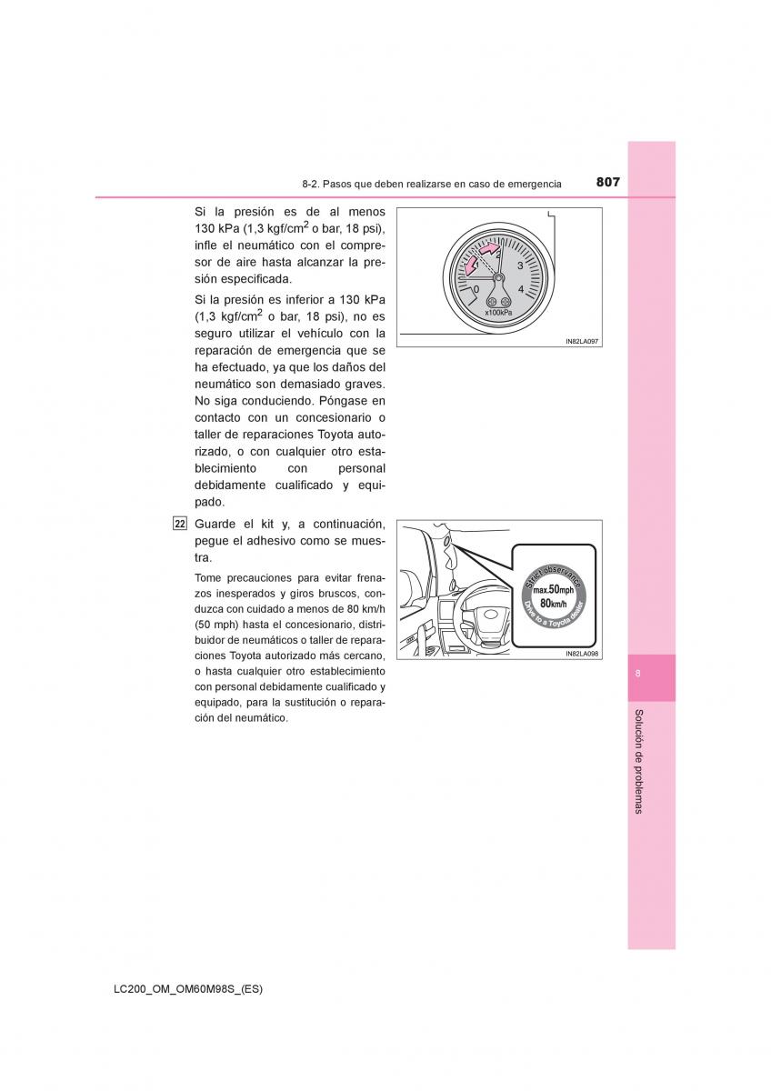 Toyota Land Cruiser J200 manual del propietario / page 807