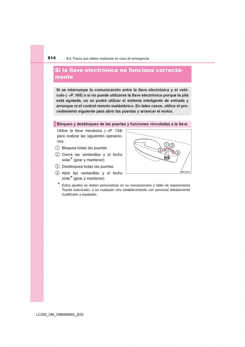 Toyota Land Cruiser J200 manual del propietario / page 814