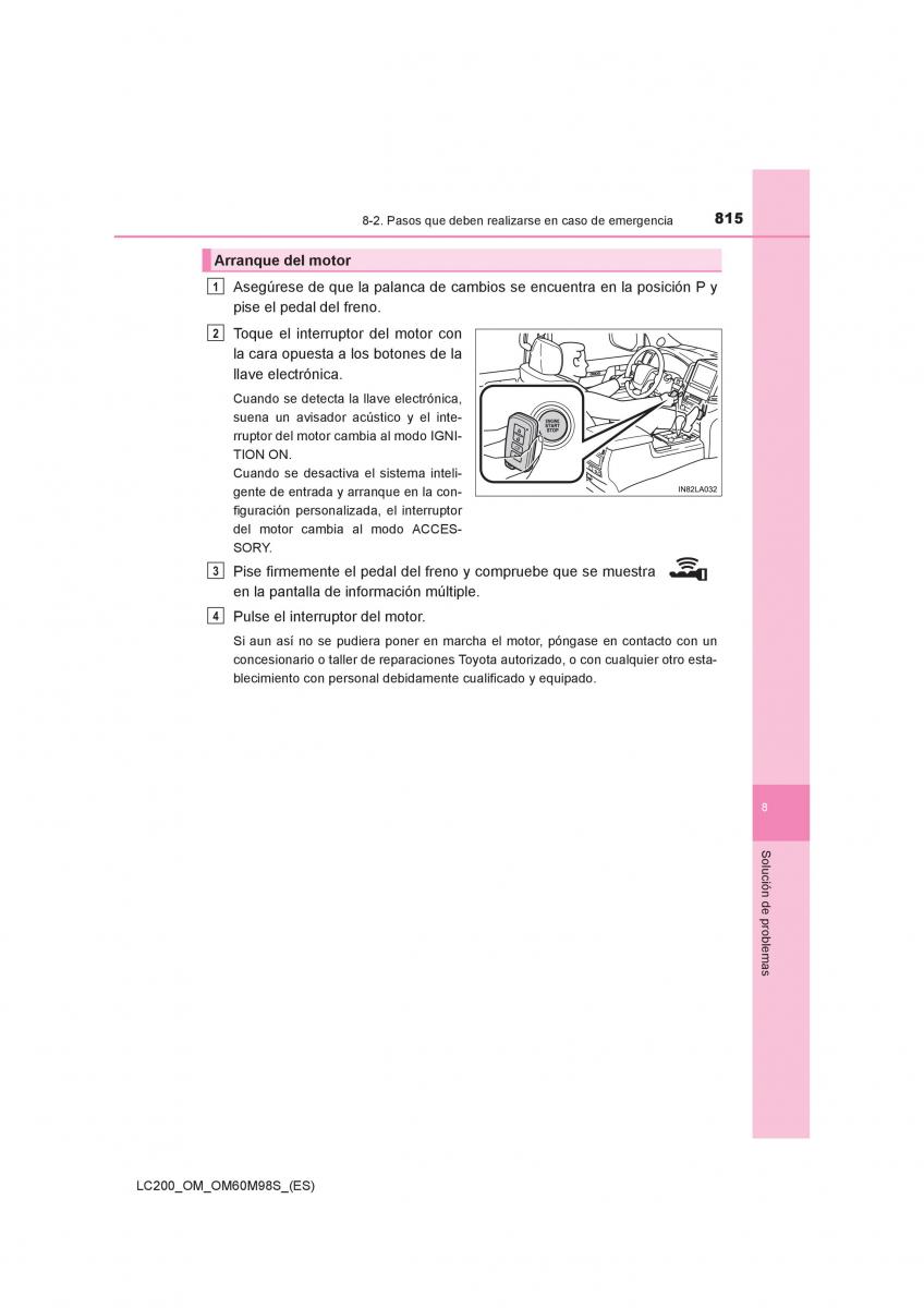 Toyota Land Cruiser J200 manual del propietario / page 815