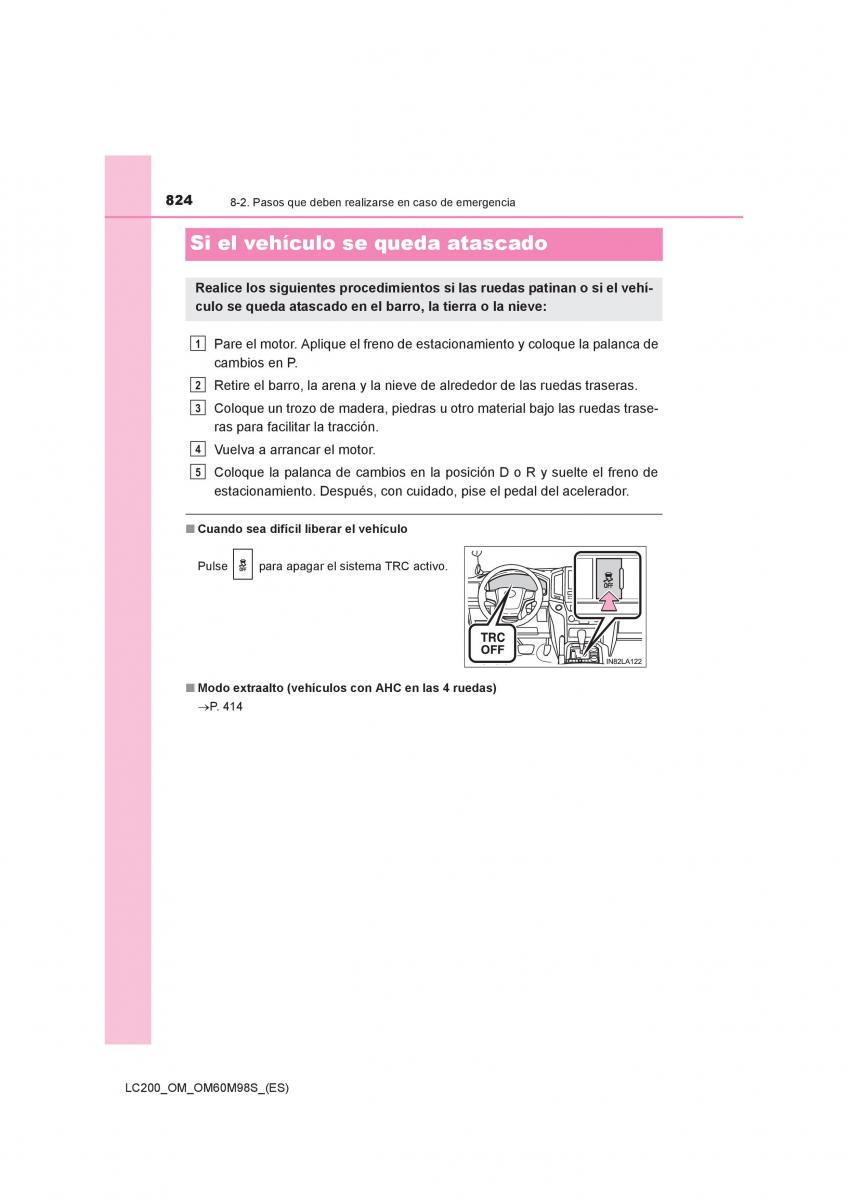 Toyota Land Cruiser J200 manual del propietario / page 824