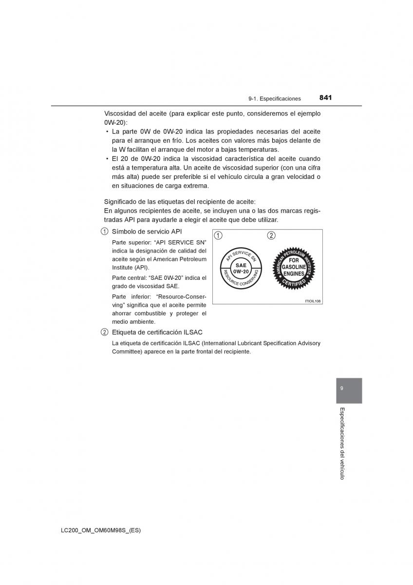 Toyota Land Cruiser J200 manual del propietario / page 841