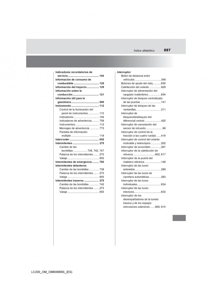 Toyota Land Cruiser J200 manual del propietario / page 887