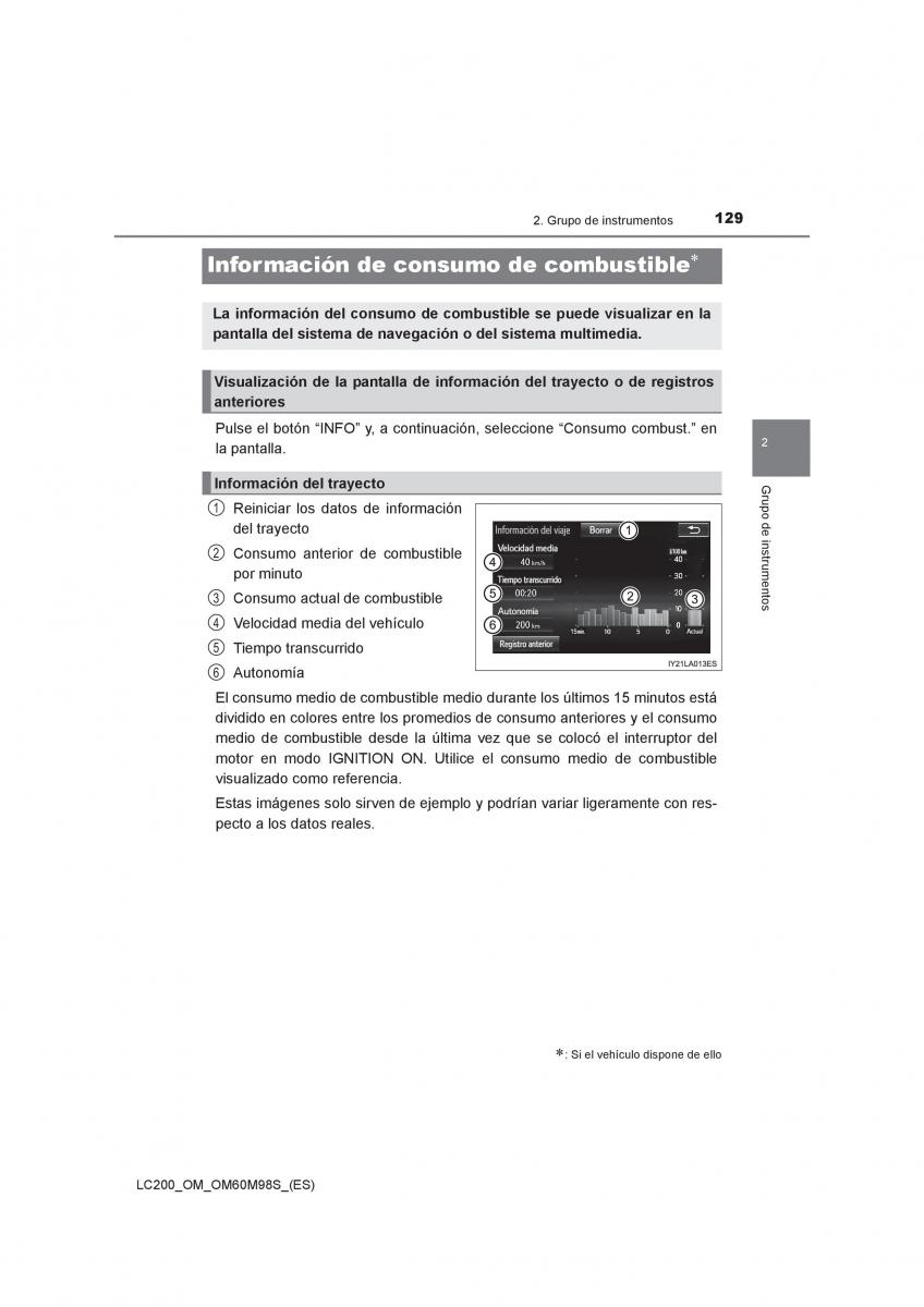 Toyota Land Cruiser J200 manual del propietario / page 129