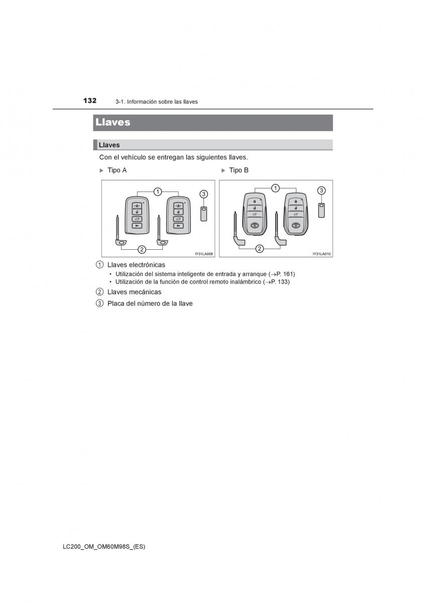 Toyota Land Cruiser J200 manual del propietario / page 132