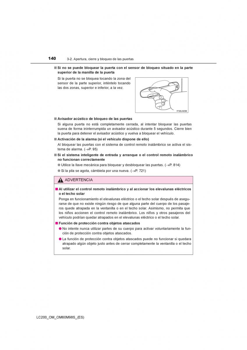 Toyota Land Cruiser J200 manual del propietario / page 140