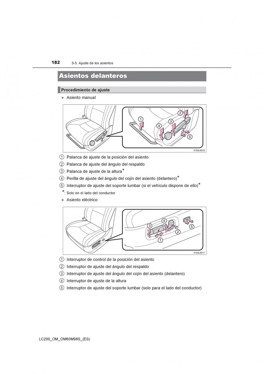 Toyota Land Cruiser J200 manual del propietario / page 182