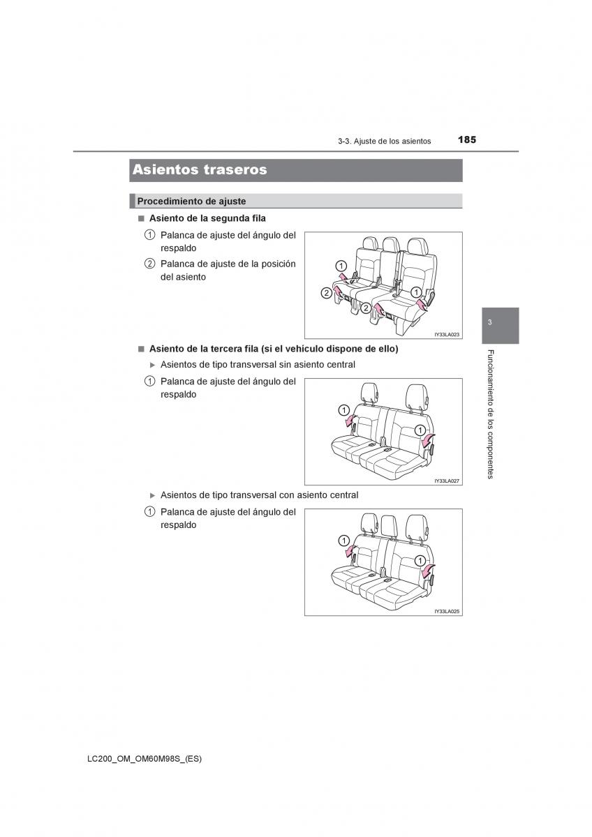 Toyota Land Cruiser J200 manual del propietario / page 185