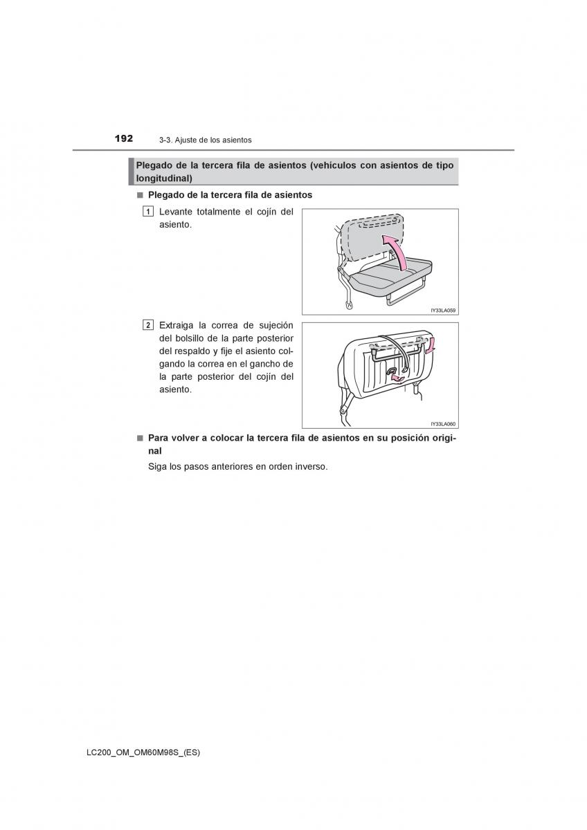 Toyota Land Cruiser J200 manual del propietario / page 192