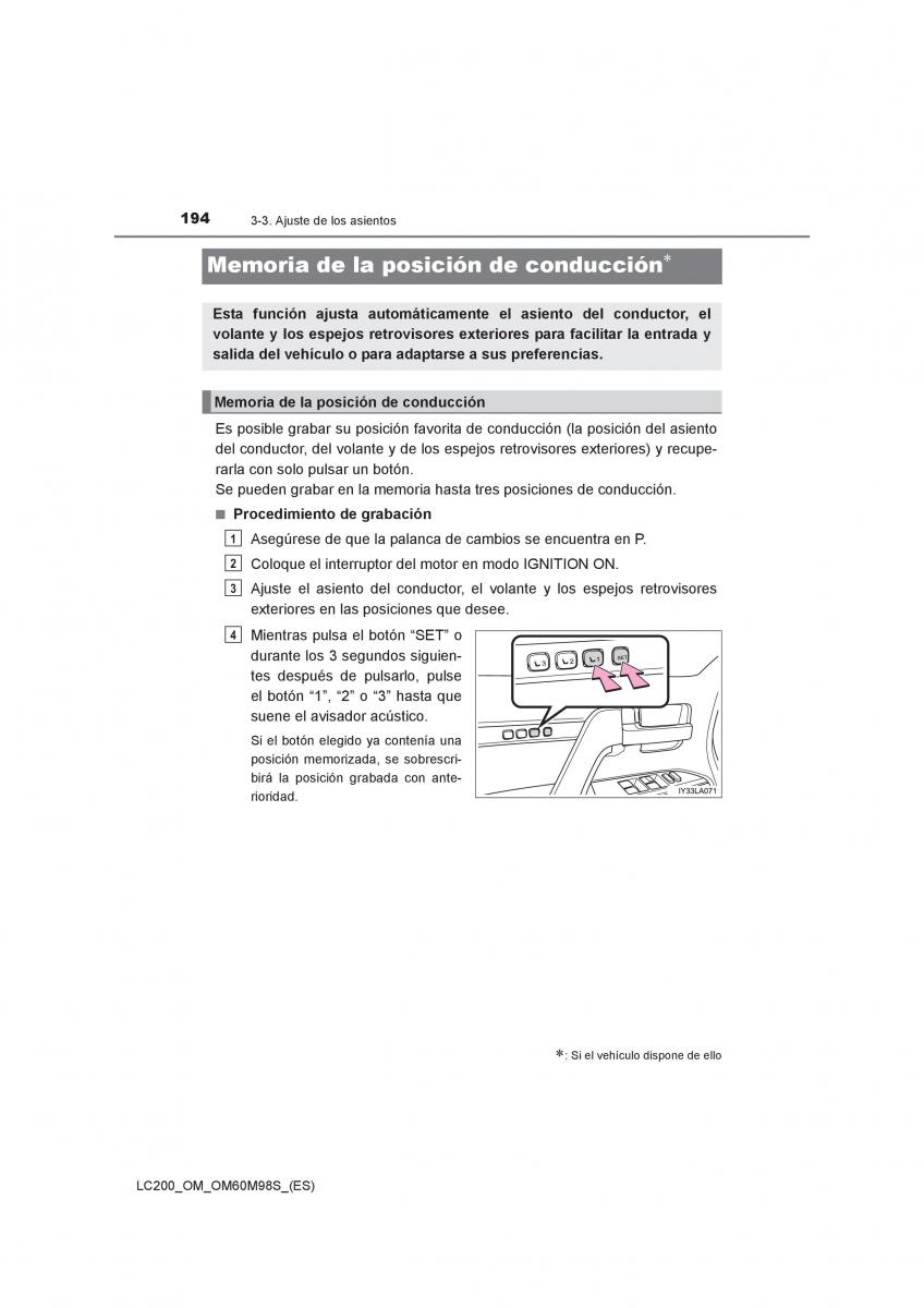 Toyota Land Cruiser J200 manual del propietario / page 194