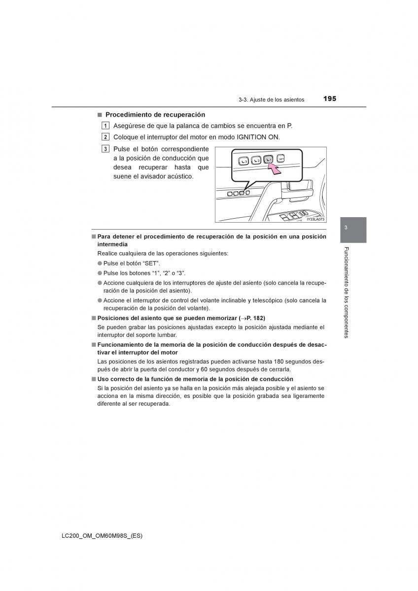 Toyota Land Cruiser J200 manual del propietario / page 195