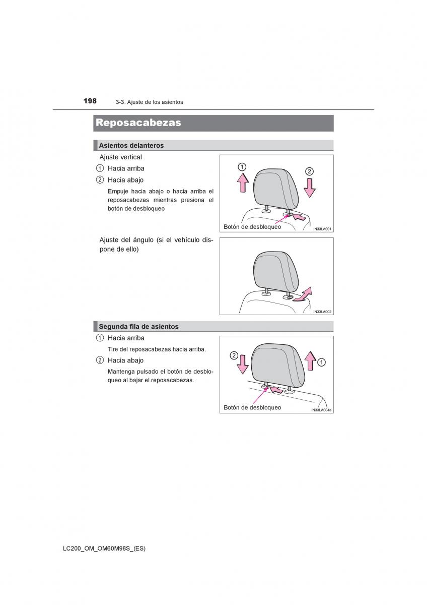 Toyota Land Cruiser J200 manual del propietario / page 198