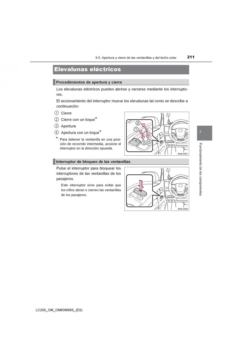 Toyota Land Cruiser J200 manual del propietario / page 211