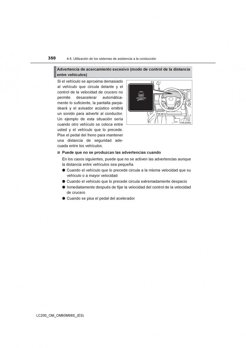 Toyota Land Cruiser J200 manual del propietario / page 350