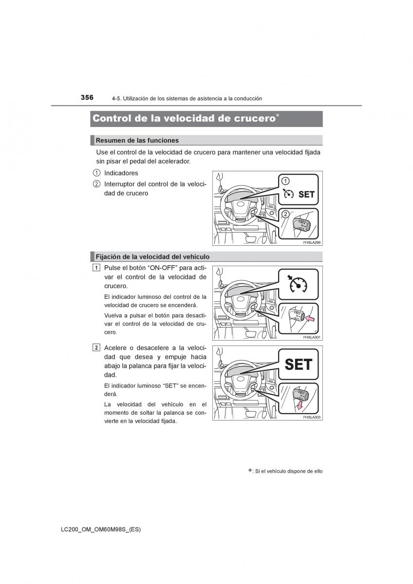 Toyota Land Cruiser J200 manual del propietario / page 356