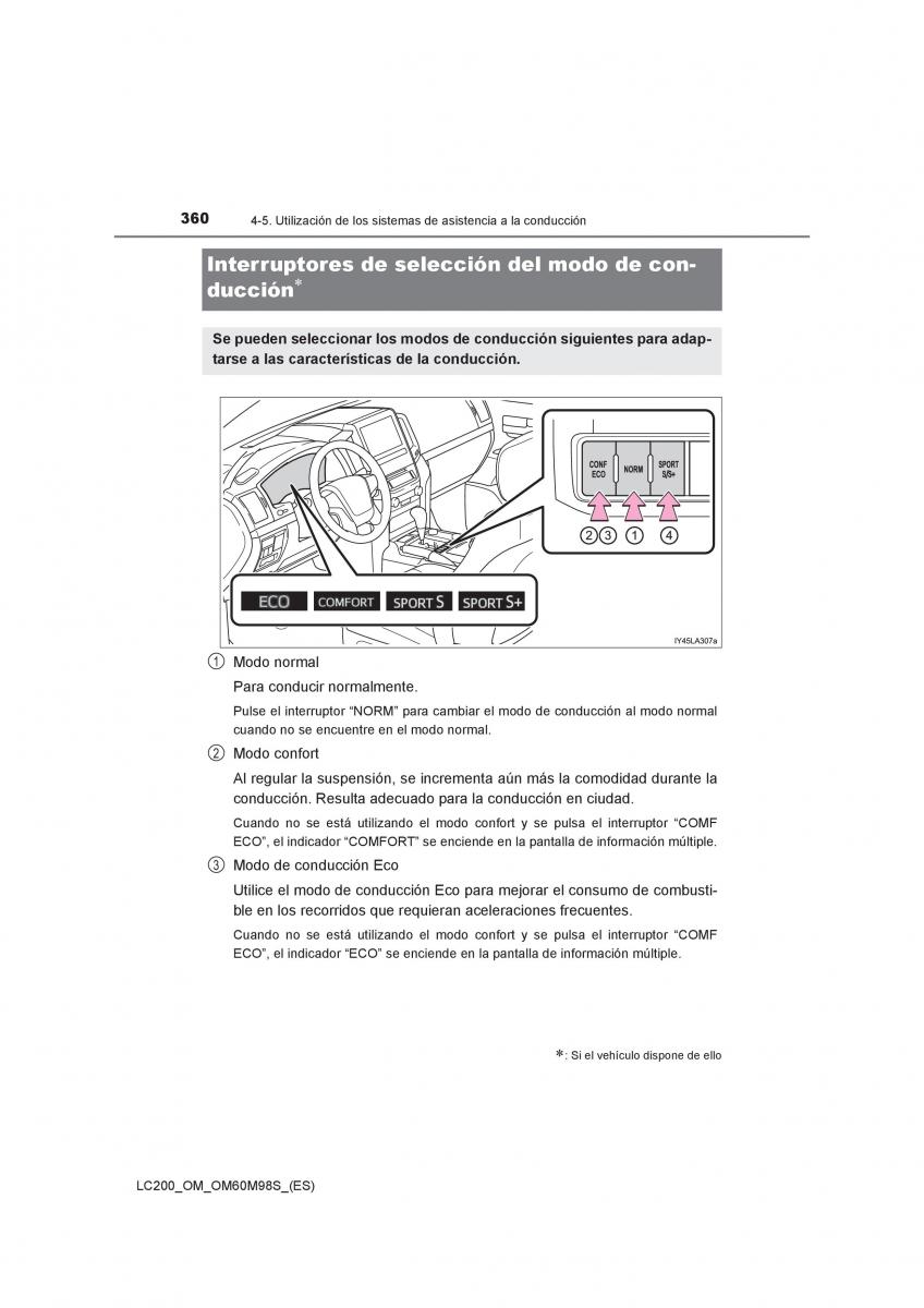 Toyota Land Cruiser J200 manual del propietario / page 360