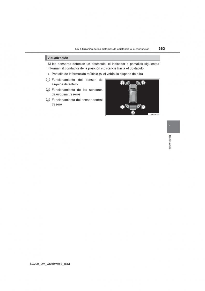 Toyota Land Cruiser J200 manual del propietario / page 363