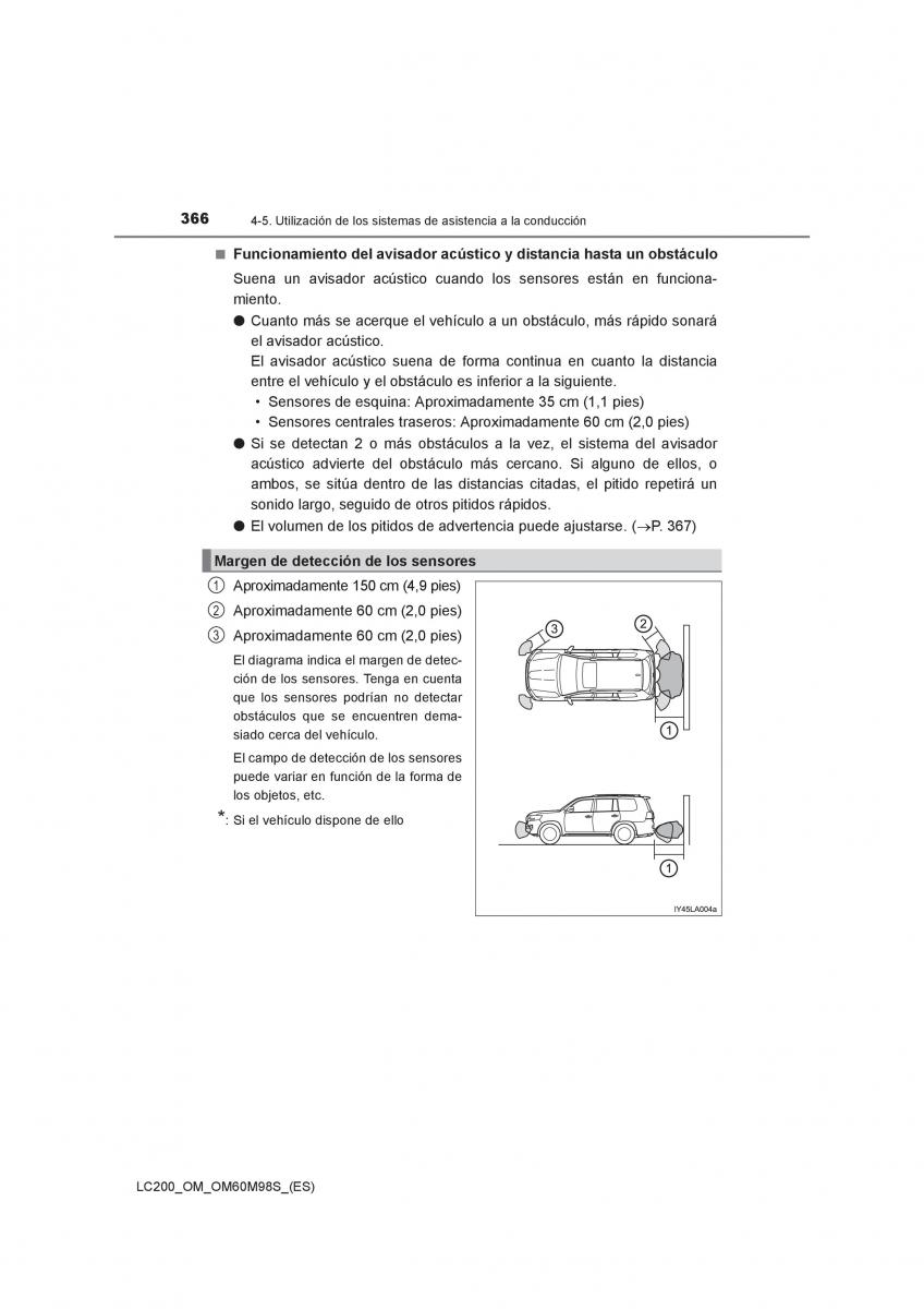 Toyota Land Cruiser J200 manual del propietario / page 366