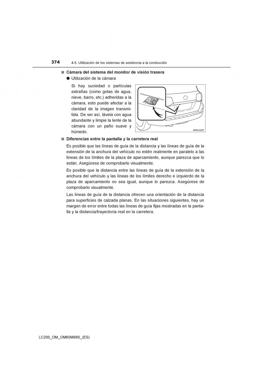 Toyota Land Cruiser J200 manual del propietario / page 374