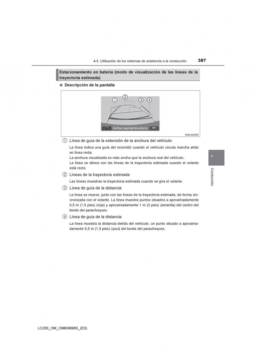 Toyota Land Cruiser J200 manual del propietario / page 387