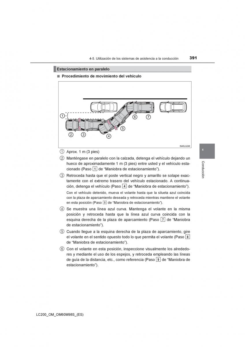 Toyota Land Cruiser J200 manual del propietario / page 391