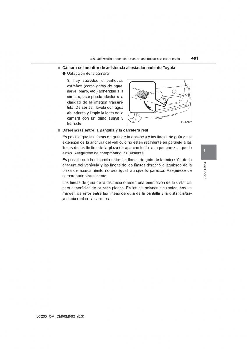 Toyota Land Cruiser J200 manual del propietario / page 401