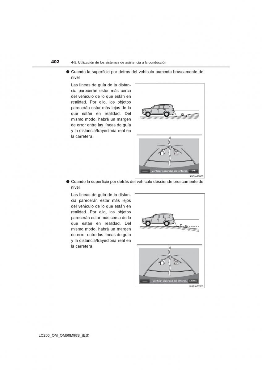 Toyota Land Cruiser J200 manual del propietario / page 402