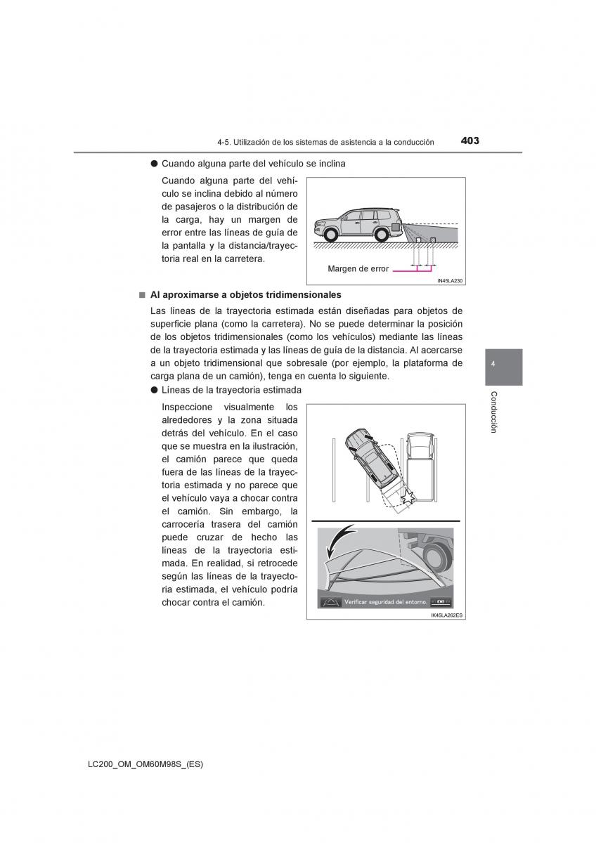 Toyota Land Cruiser J200 manual del propietario / page 403