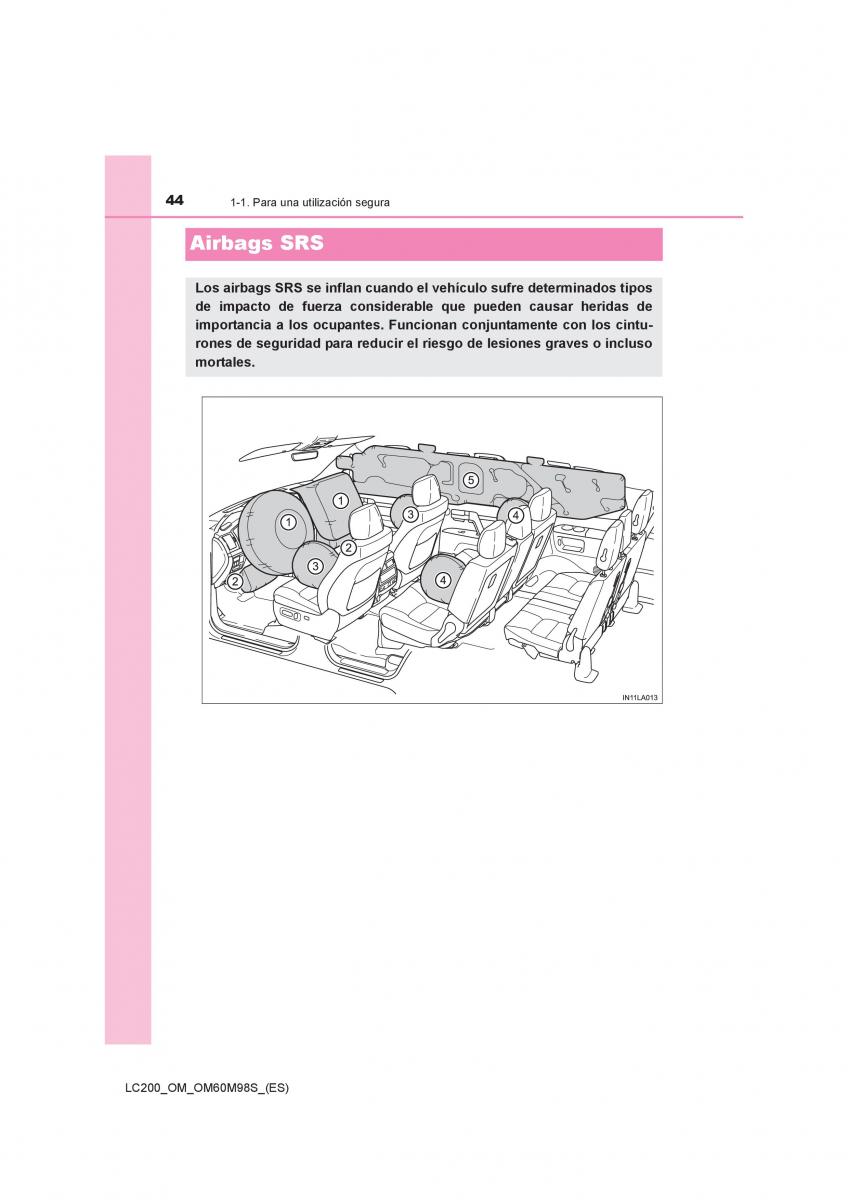 Toyota Land Cruiser J200 manual del propietario / page 44