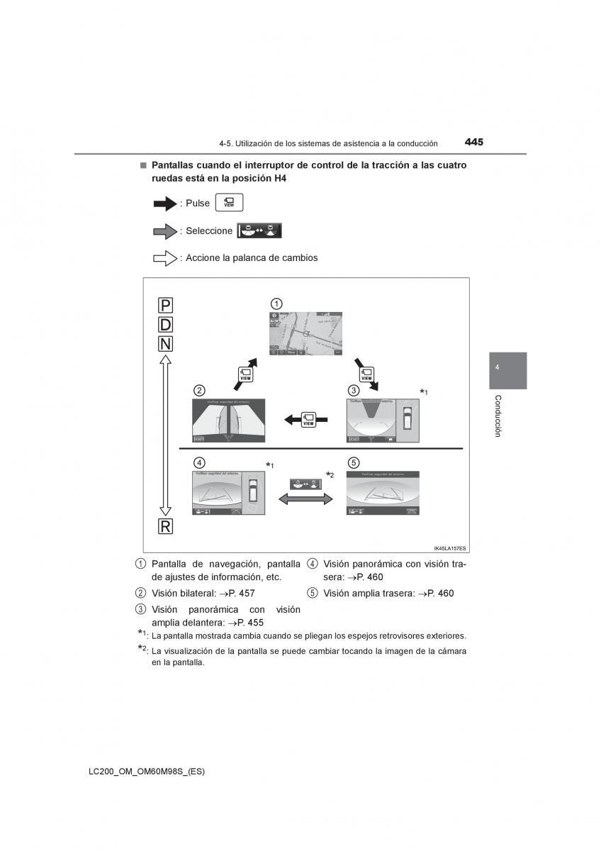 Toyota Land Cruiser J200 manual del propietario / page 445