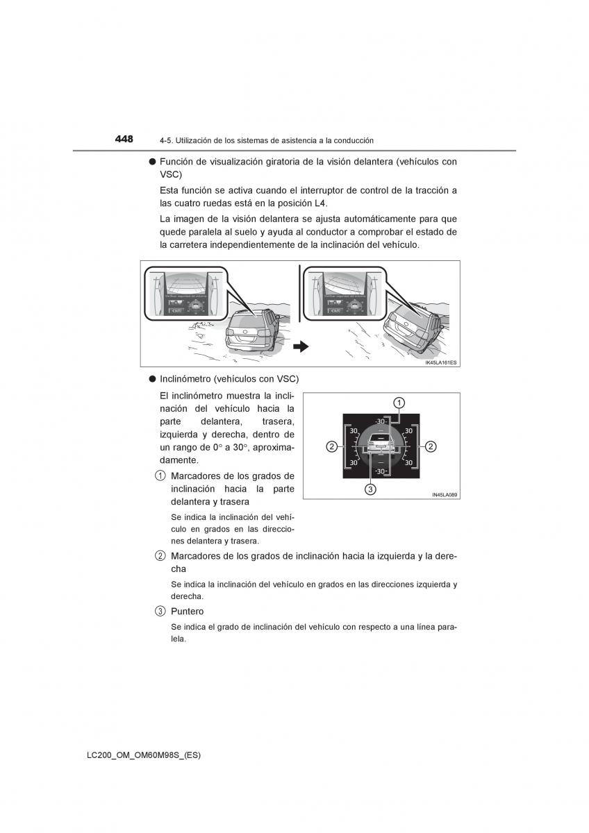 Toyota Land Cruiser J200 manual del propietario / page 448