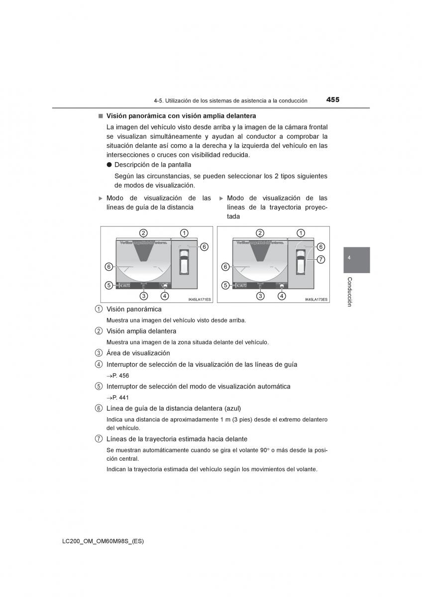 Toyota Land Cruiser J200 manual del propietario / page 455