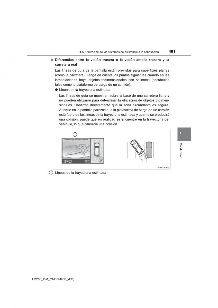 Toyota Land Cruiser J200 manual del propietario / page 481