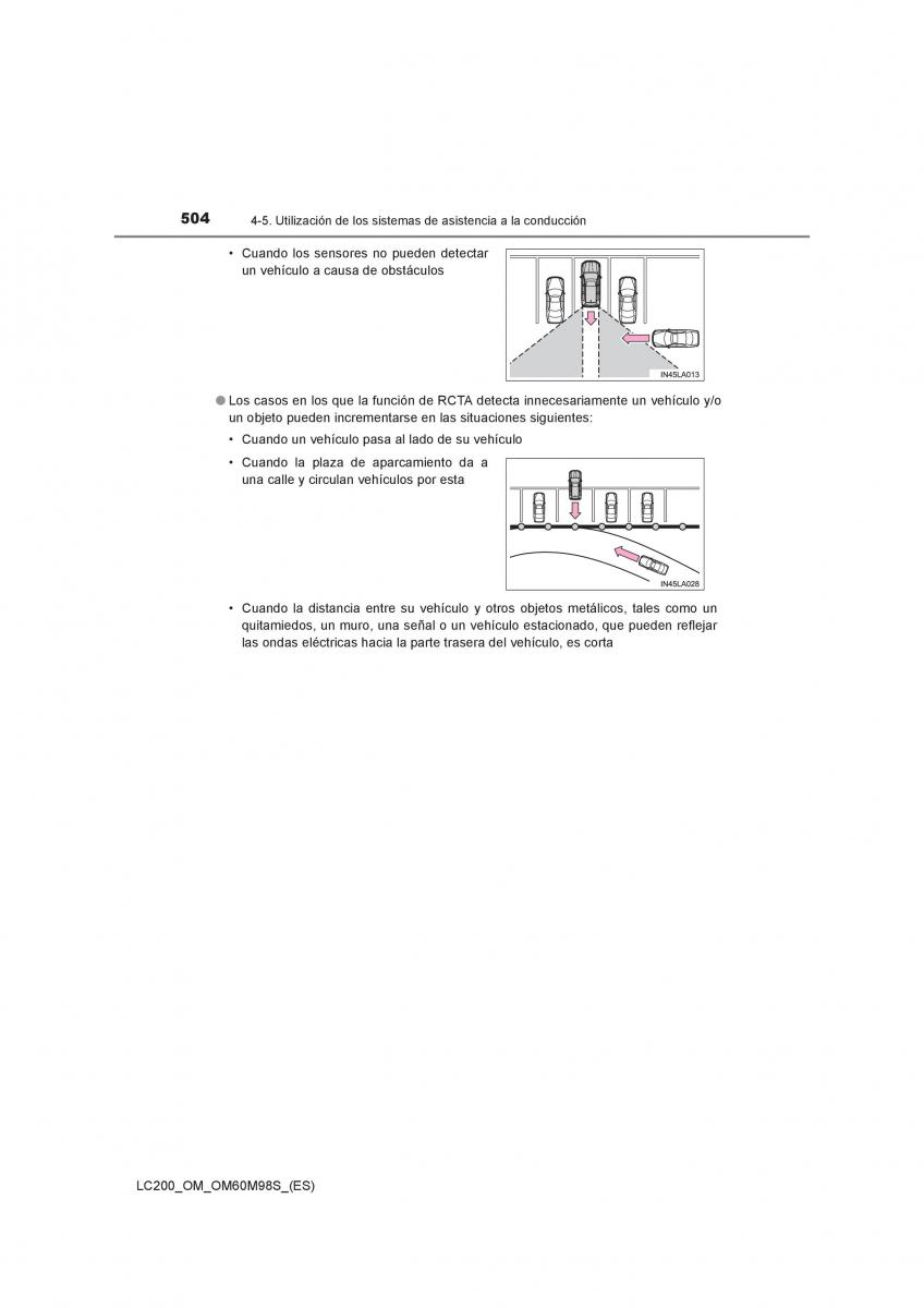 Toyota Land Cruiser J200 manual del propietario / page 504