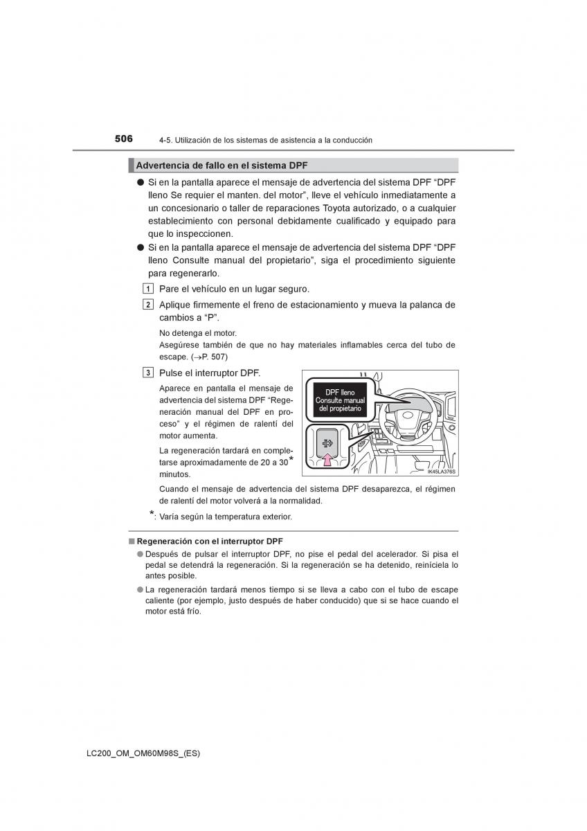 Toyota Land Cruiser J200 manual del propietario / page 506